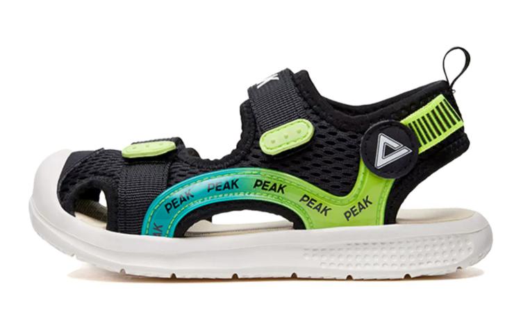 Детские сандалии PEAK, черный/зеленый
Детские сандалии PEAK, черный/зеленый
