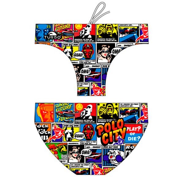 Плавки Turbo Comic Polo City, разноцветный
Плавки Turbo Comic Polo City, разноцветный