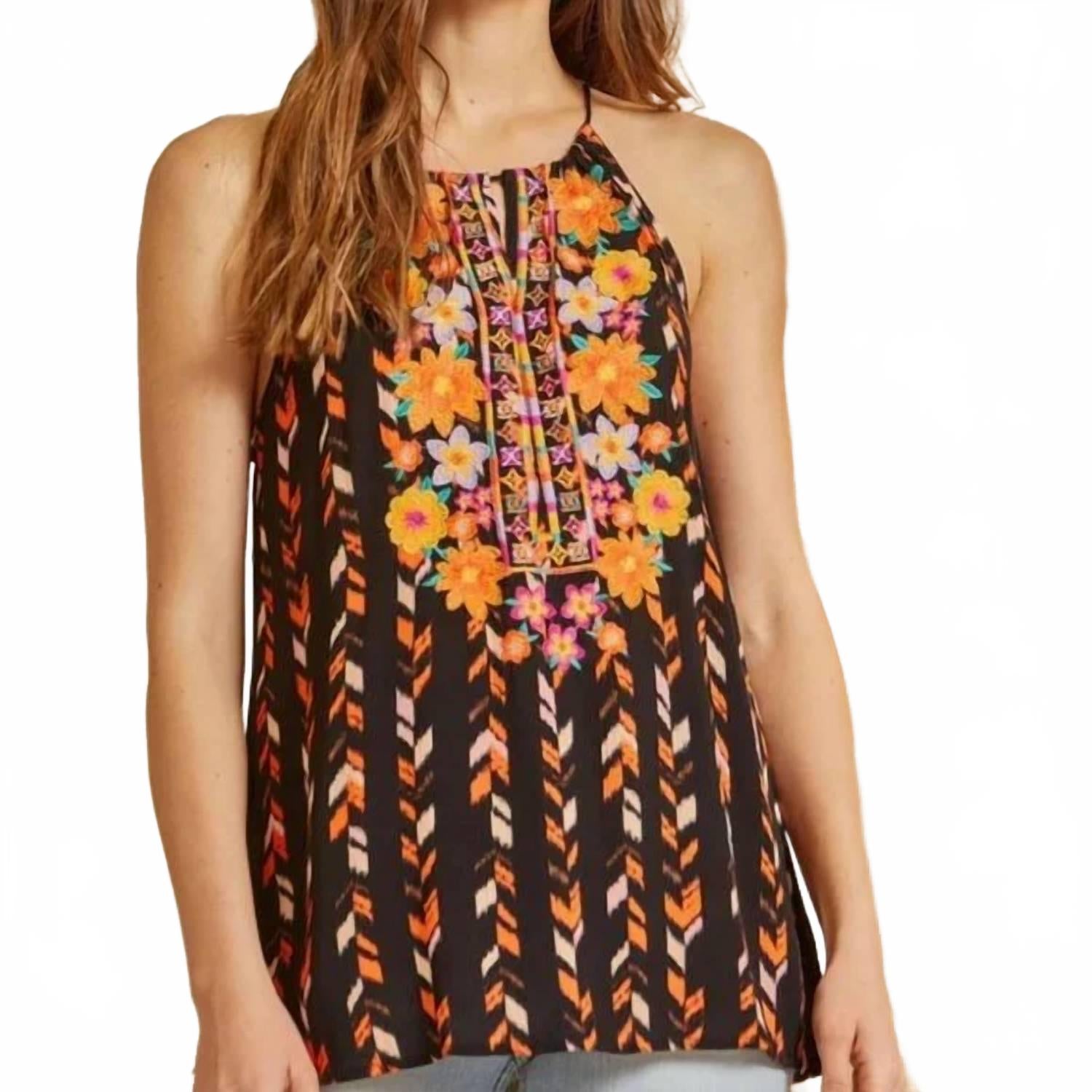 Вышитый топ-халтер - Plus In Multi Savannah Jane
Вышитый топ-халтер - Plus In Multi Savannah Jane