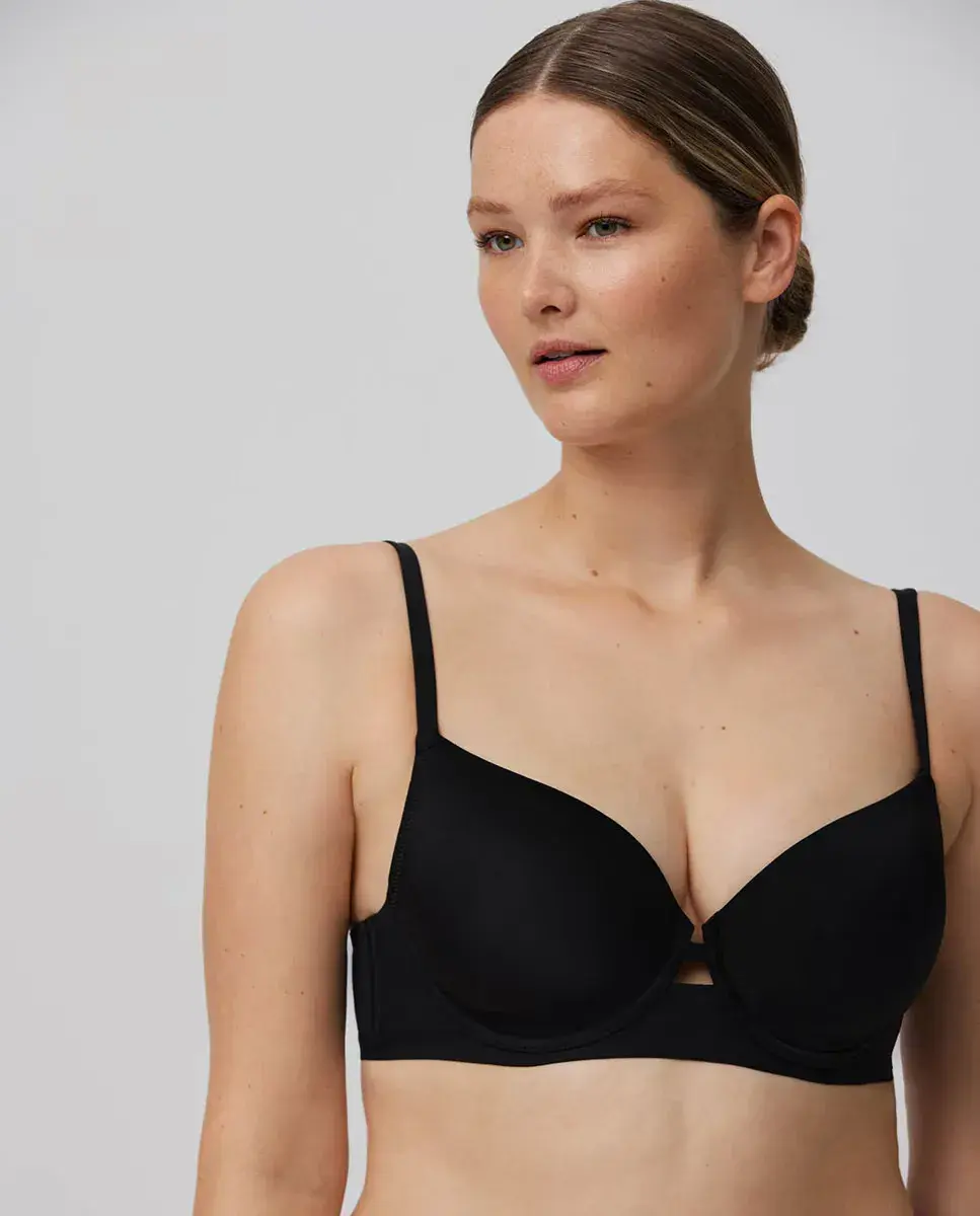 Бюстгальтер на косточках и мягкая подкладка Ysabel Mora, чёрный
Бюстгальтер на косточках и мягкая подкладка Ysabel Mora, чёрный