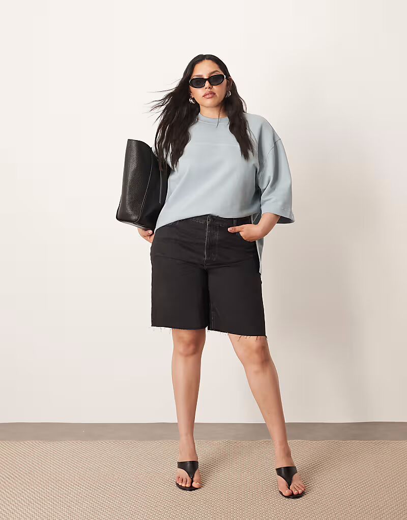 ARRANGE Curve Wilson джинсовые свободные шорты черного цвета
ARRANGE Curve Wilson джинсовые свободные шорты черного цвета