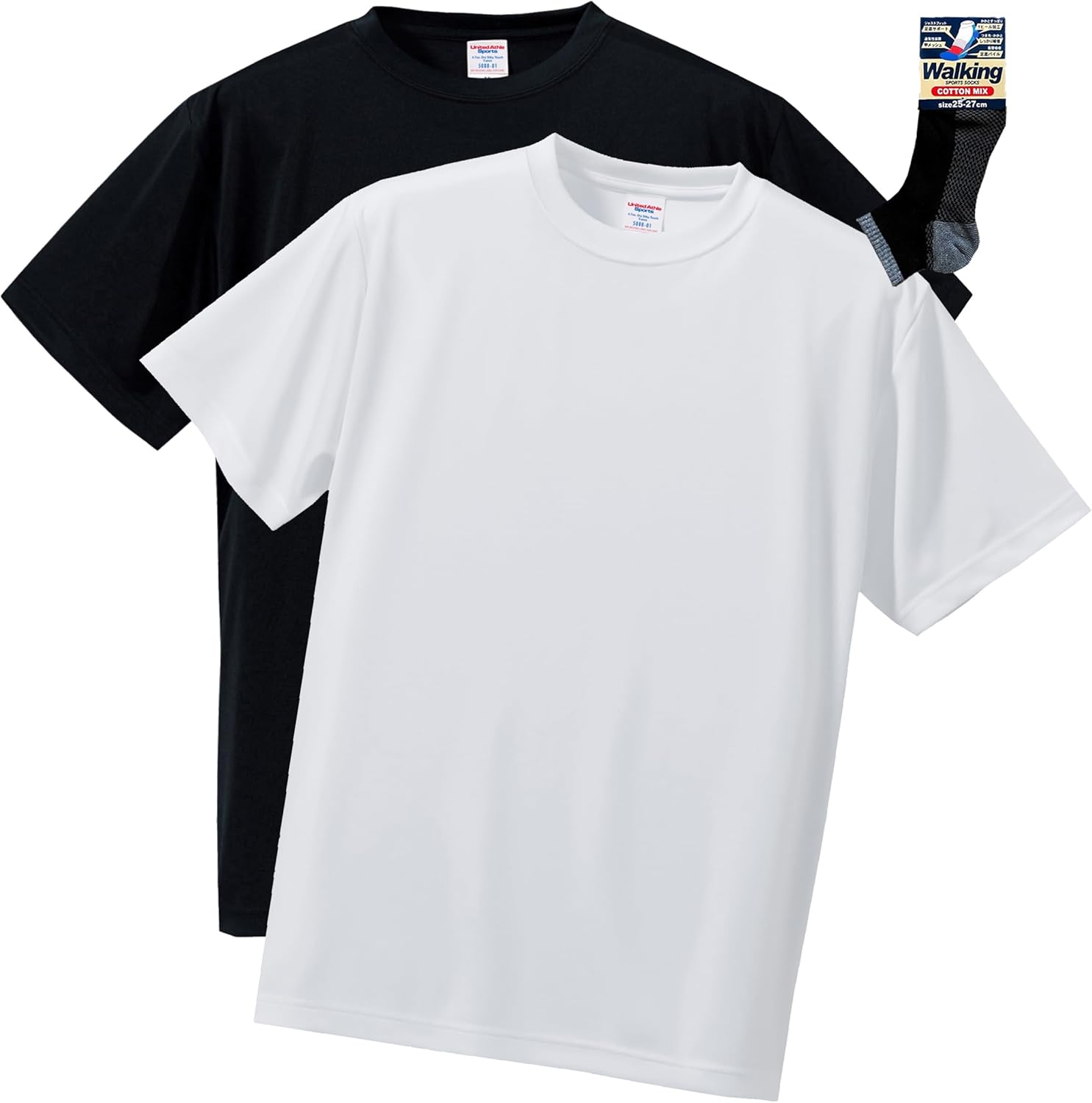 Мужская футболка United Athle 508801 Dry Silky Touch, плотность ткани 4,7 унции, бело-черный
Мужская футболка United Athle 508801 Dry Silky Touch, плотность ткани 4,7 унции, бело-черный