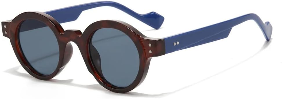 Солнцезащитные очки UV400 с защитой от УФ-излучения — круглые, в стиле панк, с двухцветными заклепками, для женщин и мужчин, для бега и занятий спортом на открытом воздухе UYPTK, Blue Gray
Солнцезащитные очки UV400 с защитой от УФ-излучения — круглые, в стиле панк, с двухцветными заклепками, для женщин и мужчин, для бега и занятий спортом на открытом воздухе UYPTK, Blue Gray