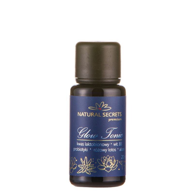 Тоник для лица Natural Secrets Glow, 20 мл 
Тоник для лица Natural Secrets Glow, 20 мл