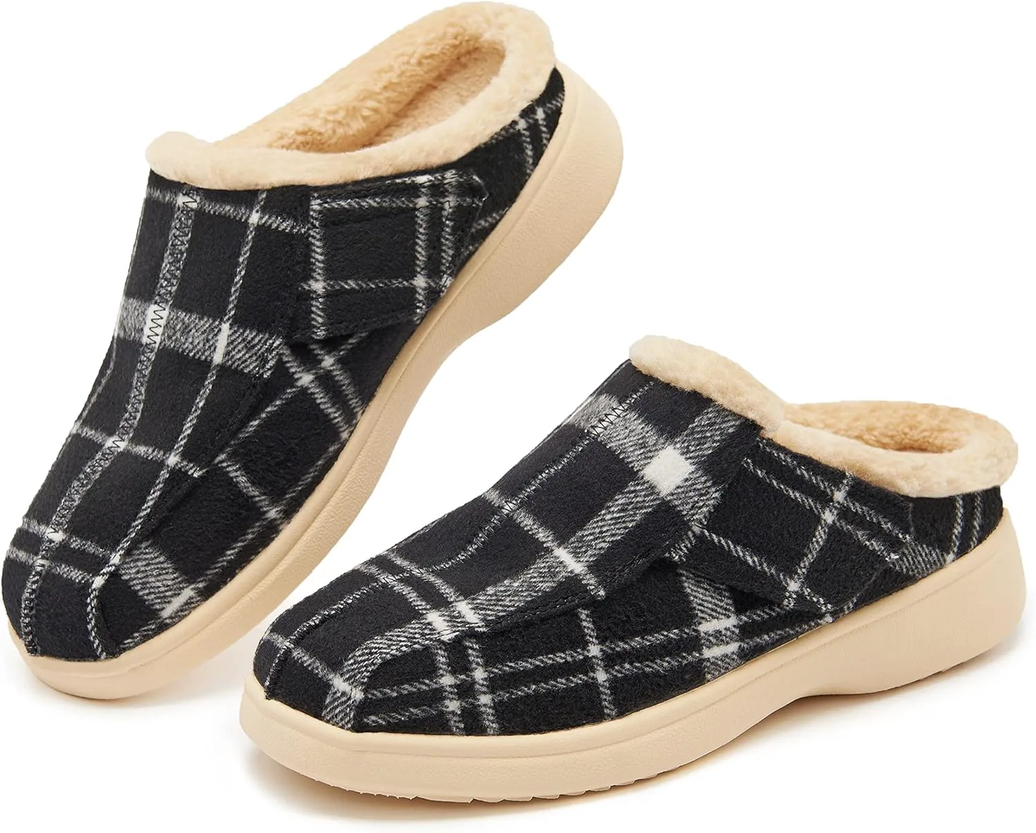 Мужские регулируемые ортопедические тапочки для лечения подошвенного фасциита и боли в стопе с поддержкой свода стопы, рождественские EVGLOW, черно-белый
Мужские регулируемые ортопедические тапочки для лечения подошвенного фасциита и боли в стопе с поддержкой свода стопы, рождественские EVGLOW, черно-белый