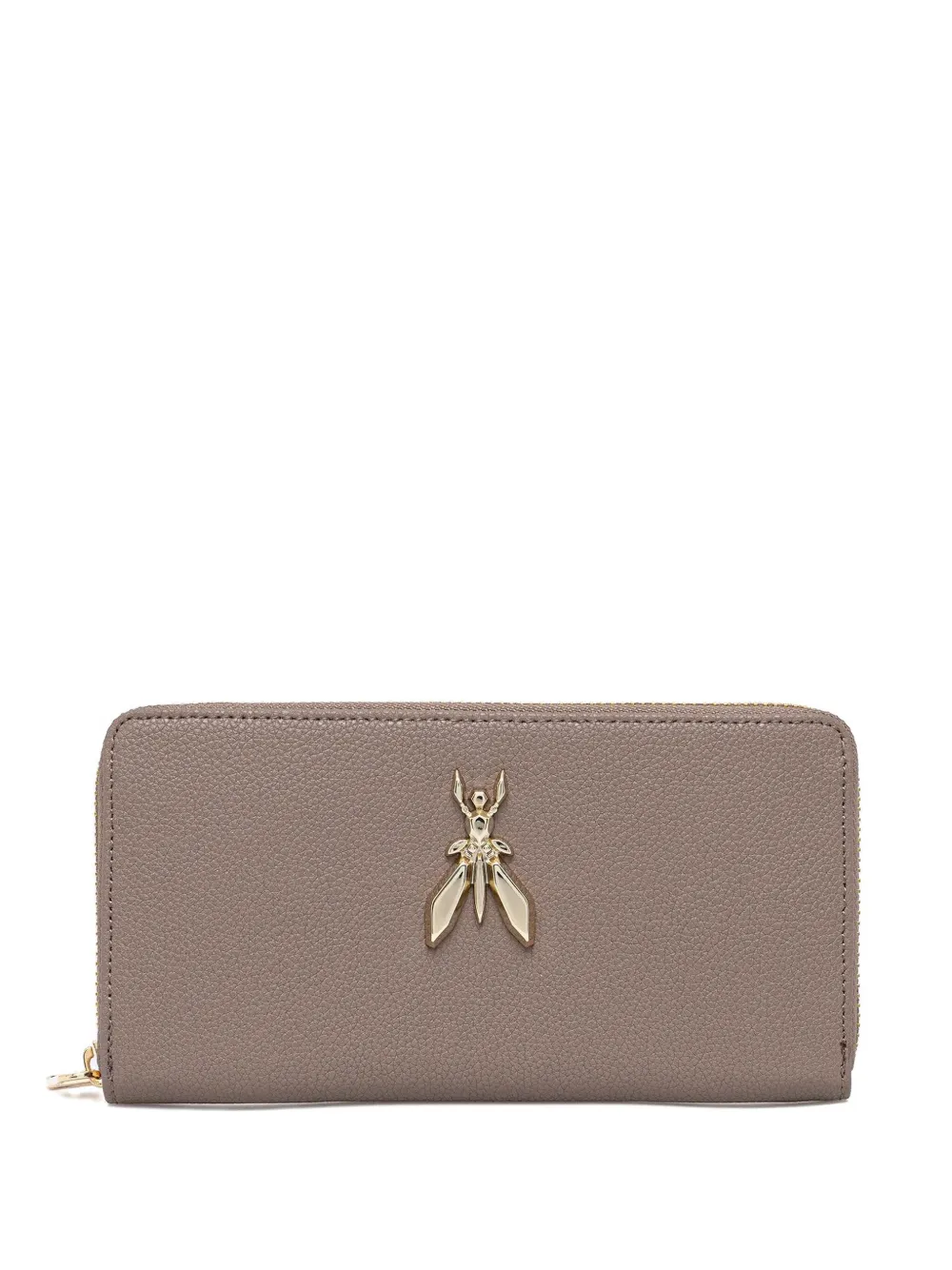 Кошелек с молнией и декором в виде мухи Patrizia Pepe, нейтральный
Кошелек с молнией и декором в виде мухи Patrizia Pepe, нейтральный
