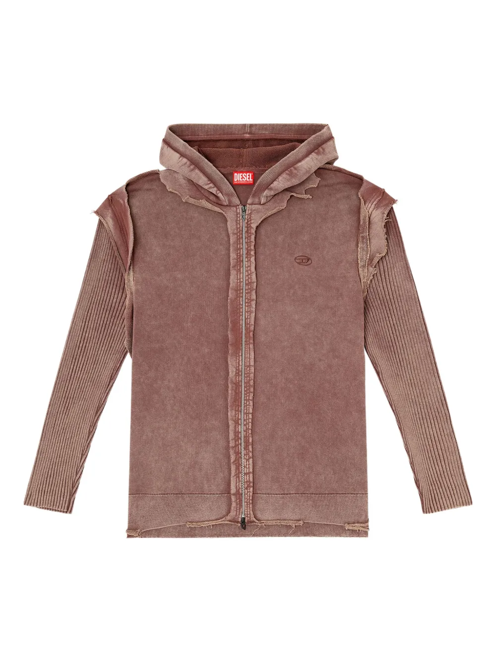 Толстовка с капюшоном на молнии с потертостями K-Pelto DIESEL, красный
Толстовка с капюшоном на молнии с потертостями K-Pelto DIESEL, красный