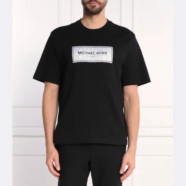 Футболка стандартного кроя Michael Kors, черный
Футболка стандартного кроя Michael Kors, черный
