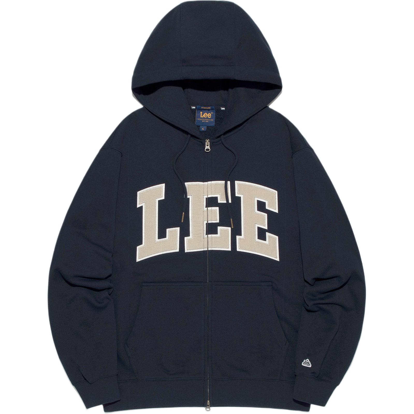 Lee Толстовка Unisex Marine Blue с капюшоном, кардиган
Lee Толстовка Unisex Marine Blue с капюшоном, кардиган
