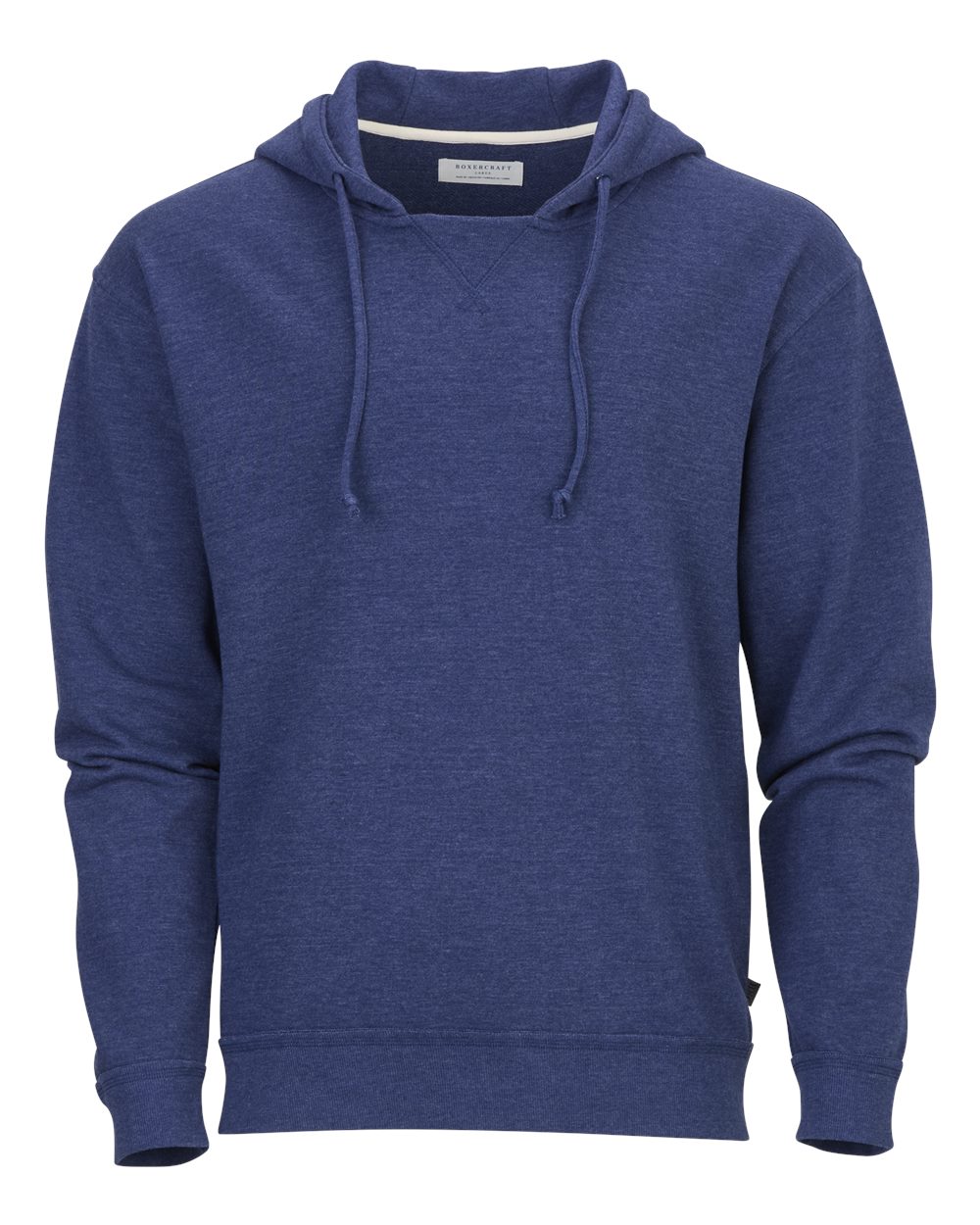 Мужская толстовка с капюшоном из французского трикотажа Boxercraft, цвет navy heather
Мужская толстовка с капюшоном из французского трикотажа Boxercraft, цвет navy heather