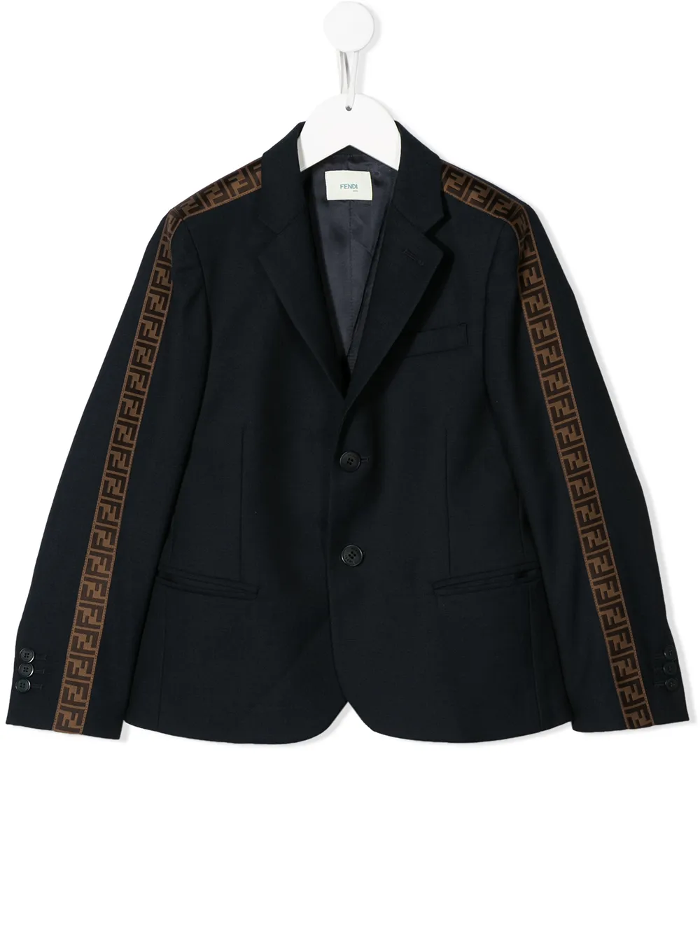 Блейзер с декором FF FENDI KIDS, синий
Блейзер с декором FF FENDI KIDS, синий