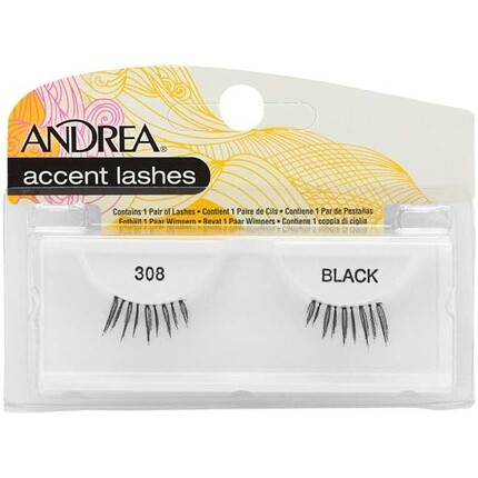Lash Accents 308 Черный 1 пара, Ardell 
Lash Accents 308 Черный 1 пара, Ardell