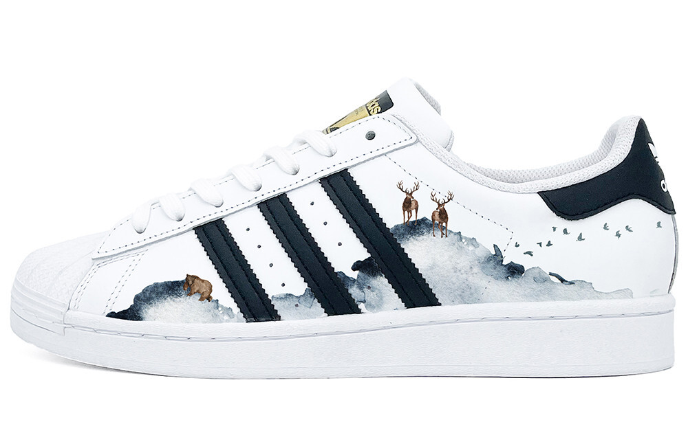 Кроссовки adidas originals Superstar Series Skateboarding Shoes Unisex Low-top Brown, темно-синий
Кроссовки adidas originals Superstar Series Skateboarding Shoes Unisex Low-top Brown, темно-синий