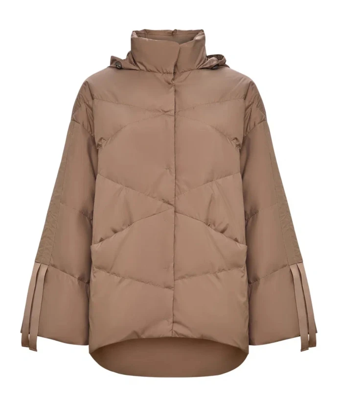 Объемная стеганая куртка с подкладкой Cesare Gaspari, бежевый
Объемная стеганая куртка с подкладкой Cesare Gaspari, бежевый