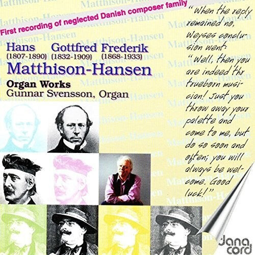 CD диск Svensson, Gunnar: Organ Music By Mathhais-Hansen
CD диск Svensson, Gunnar: Organ Music By Mathhais-Hansen