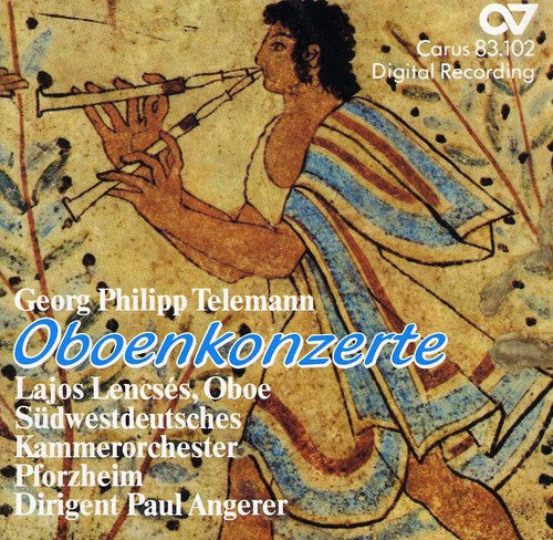 CD диск Telemann / Lencses / Angerer: Oboe Concertos
CD диск Telemann / Lencses / Angerer: Oboe Concertos