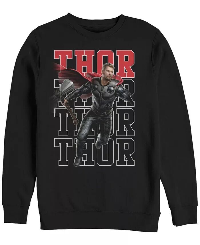 Мужская толстовка Marvel Avengers Endgame Thor Action Pase, флис с круглым вырезом Fifth Sun, черный
Мужская толстовка Marvel Avengers Endgame Thor Action Pase, флис с круглым вырезом Fifth Sun, черный