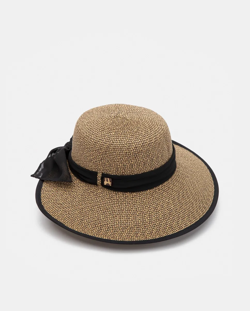 Шляпа в крапинку черного цвета с лентой и соответствующей отделкой Aranda, черный
Шляпа в крапинку черного цвета с лентой и соответствующей отделкой Aranda, черный