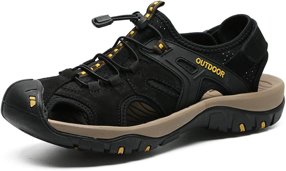 Мужские спортивные сандалии ChicWind с закрытым носком для активного отдыха и рыбалки, для походов и спорта, черный
Мужские спортивные сандалии ChicWind с закрытым носком для активного отдыха и рыбалки, для походов и спорта, черный