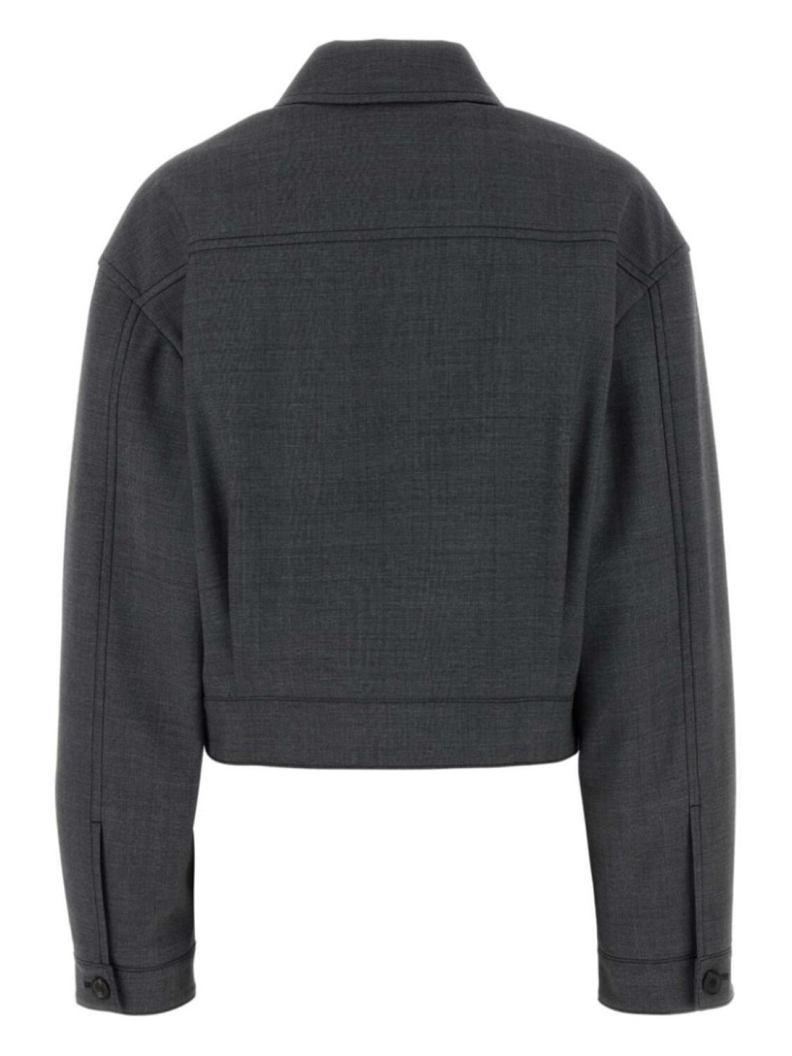 Miu Miu пиджак в клетку «Принц Уэльский», серый
Miu Miu пиджак в клетку «Принц Уэльский», серый