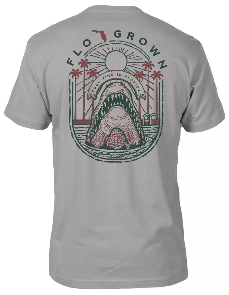 Мужская футболка FloGrown с короткими рукавами и скрытой угрозой, светло-серый
Мужская футболка FloGrown с короткими рукавами и скрытой угрозой, светло-серый