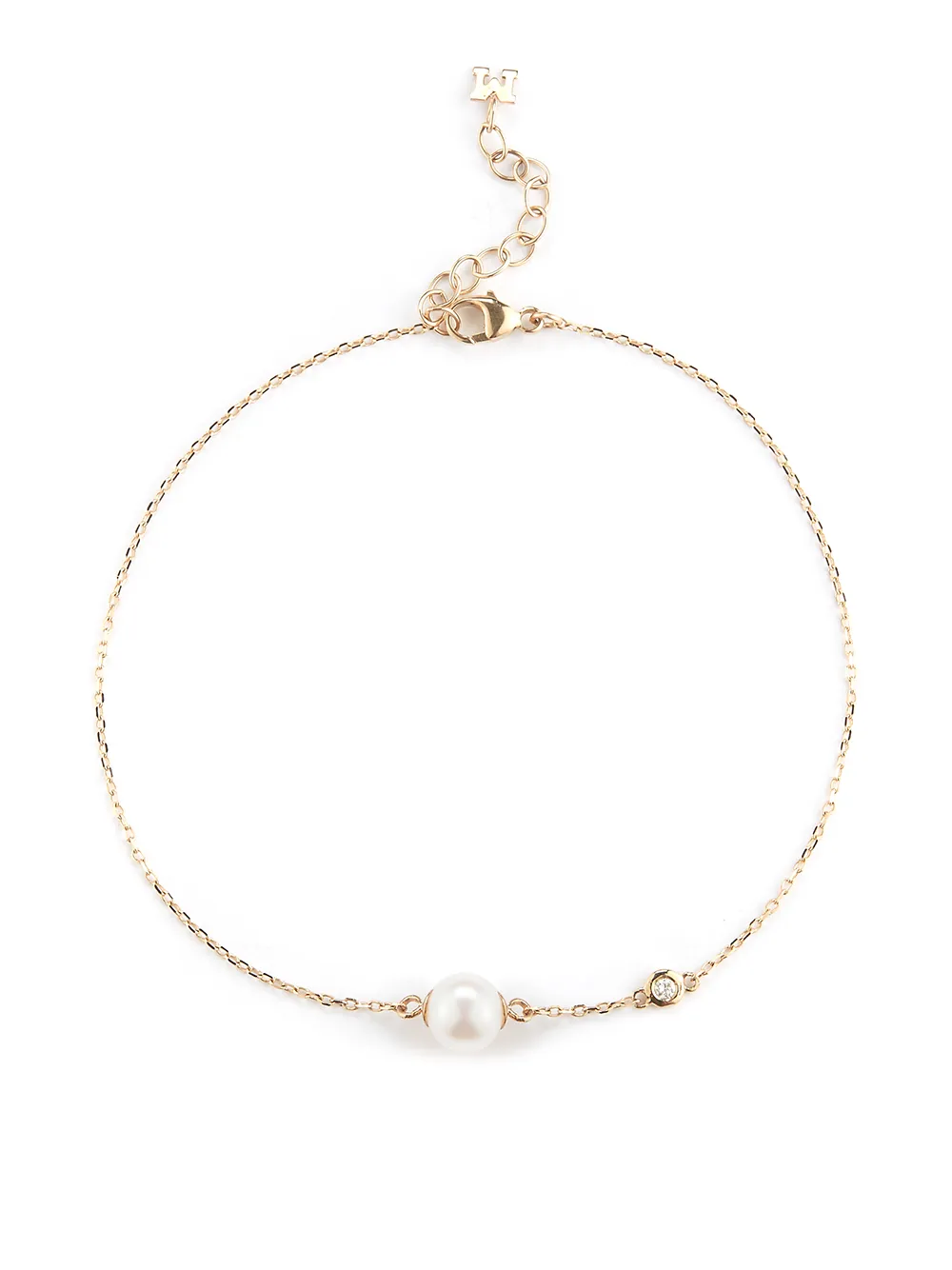 Цепочный браслет из желтого золота с бриллиантами Mateo, золотой
Цепочный браслет из желтого золота с бриллиантами Mateo, золотой