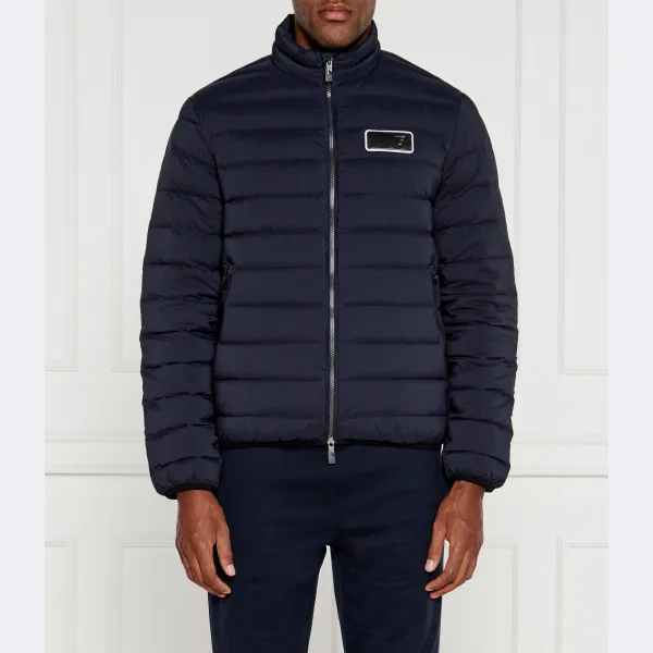 Пуховик стандартного кроя Ea7, синий
Пуховик стандартного кроя Ea7, синий