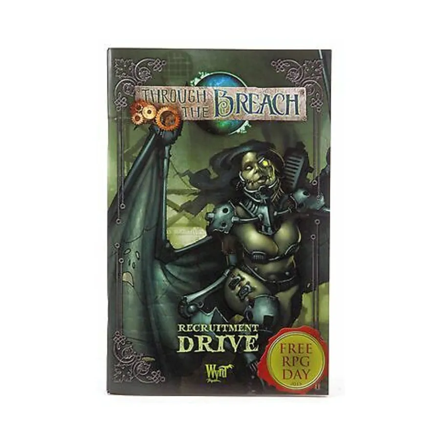 Модуль Quickstart Rules w/Recruitment Drive (Free RPG Day 2015), Through the Breach
Модуль Quickstart Rules w/Recruitment Drive (Free RPG Day 2015), Through the Breach