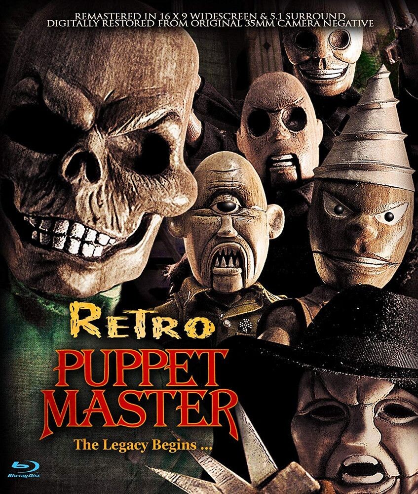 Диск Blu-ray Retro Puppet Master
Диск Blu-ray Retro Puppet Master