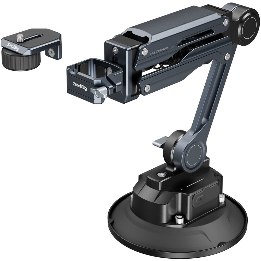 SmallRig Mini Shock Absorber Arm with Electronic Suction Cup
SmallRig Mini Shock Absorber Arm with Electronic Suction Cup