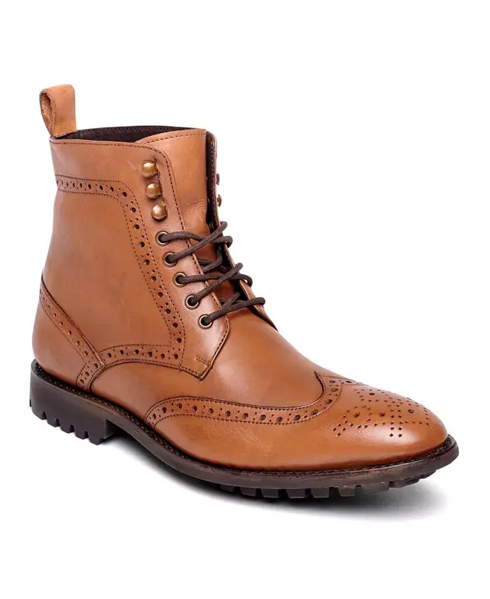Мужские кожаные модельные ботинки Grant Wingtip Anthony Veer, коричневый
Мужские кожаные модельные ботинки Grant Wingtip Anthony Veer, коричневый