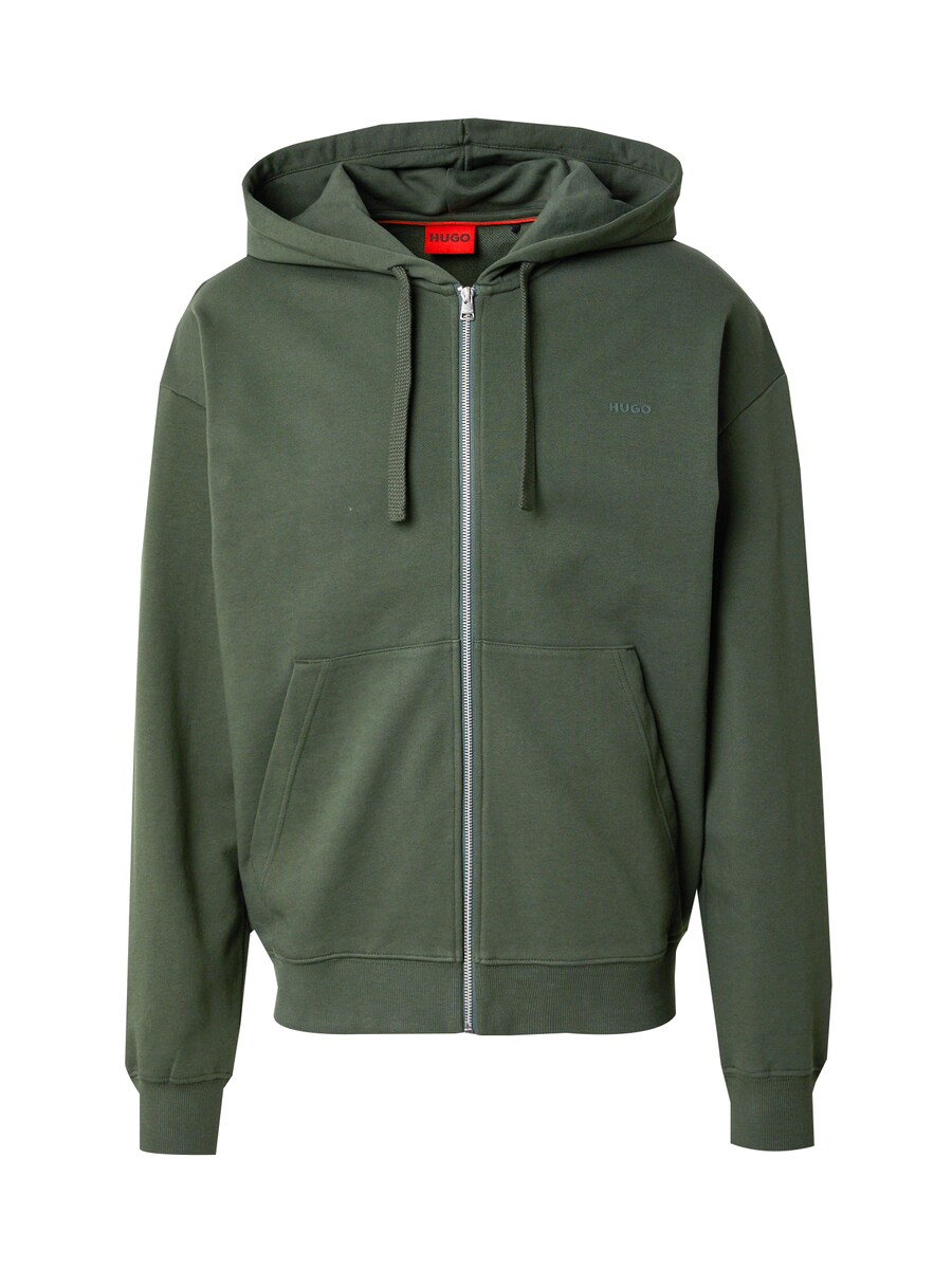 Толстовка с капюшоном на молнии HUGO Dapozip, темно-зеленый
Толстовка с капюшоном на молнии HUGO Dapozip, темно-зеленый