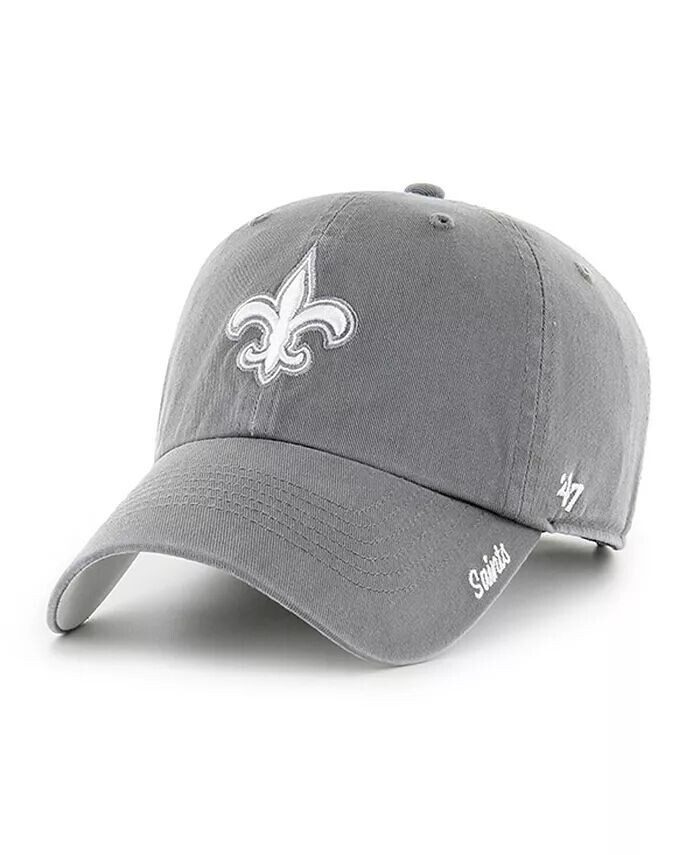 Женская серая шапка New Orleans Saints Luminance Cheer Clean Up Adjustable '47 Brand
Женская серая шапка New Orleans Saints Luminance Cheer Clean Up Adjustable '47 Brand