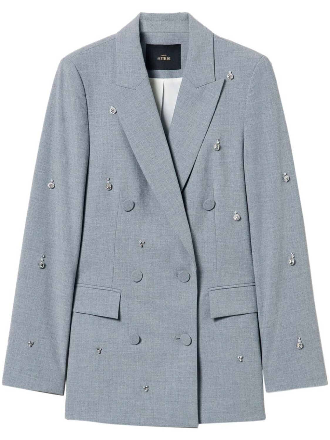 TWINSET пиджак с вышивкой, серый
TWINSET пиджак с вышивкой, серый