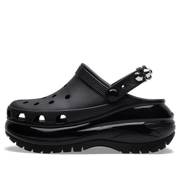Сандалии mega crush rebel rebel clog black Crocs, черный
Сандалии mega crush rebel rebel clog black Crocs, черный