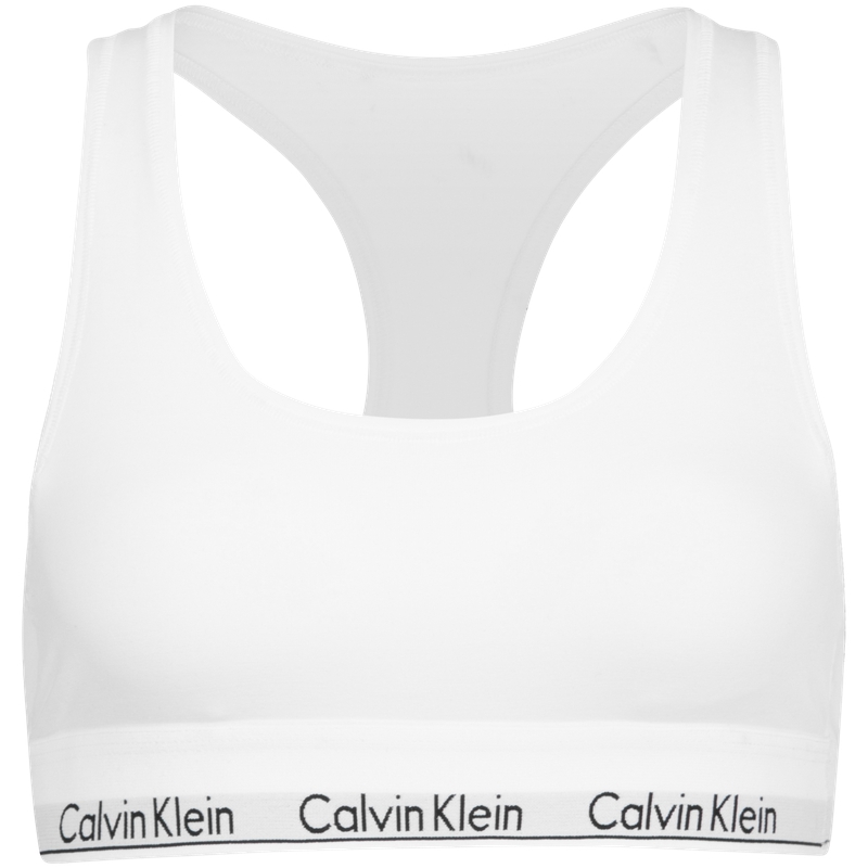 Бралетт с логотипом Racerback Calvin Klein, белый
Бралетт с логотипом Racerback Calvin Klein, белый