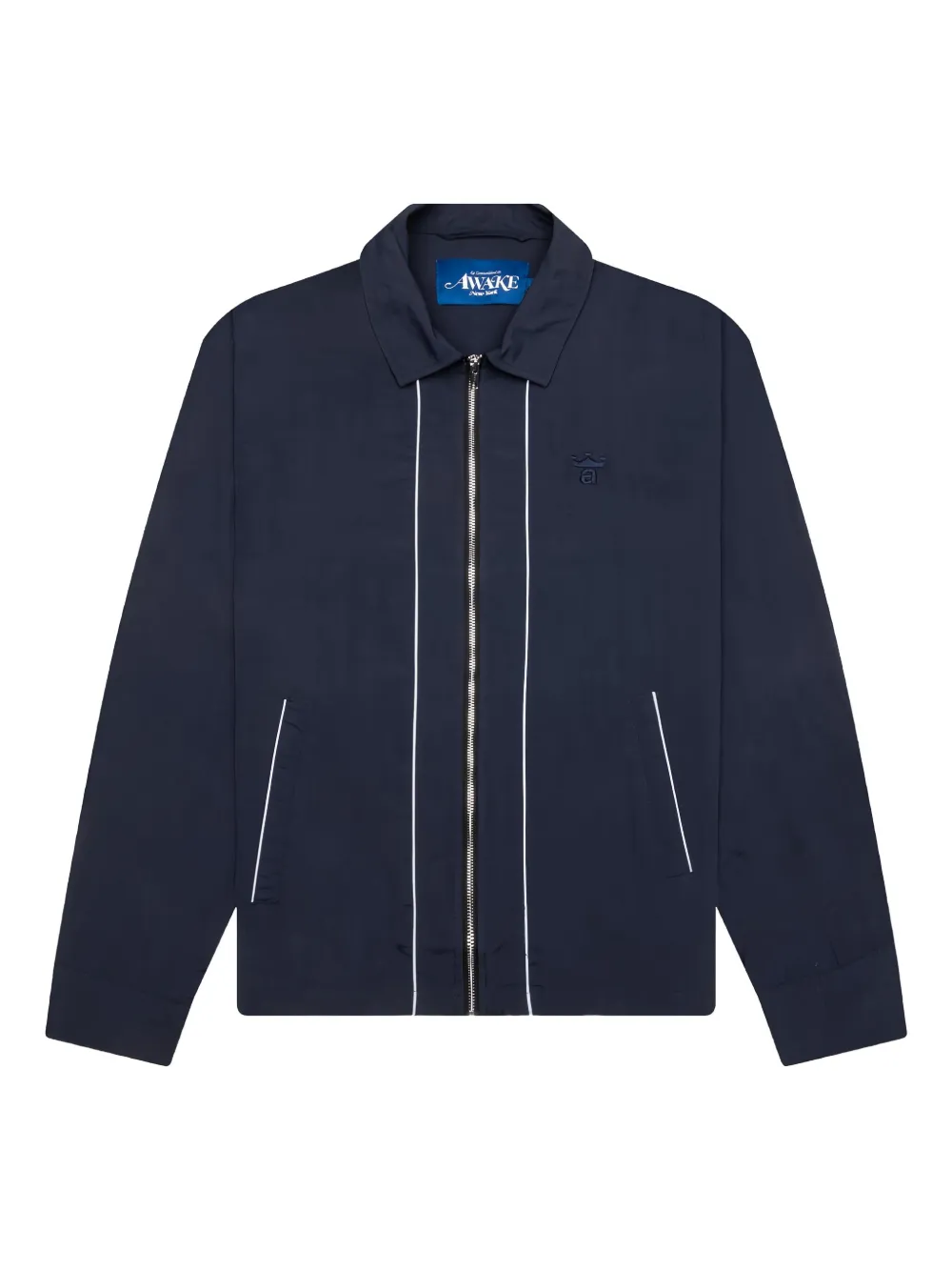 Куртка на молнии с вышитым логотипом Awake NY, синий
Куртка на молнии с вышитым логотипом Awake NY, синий