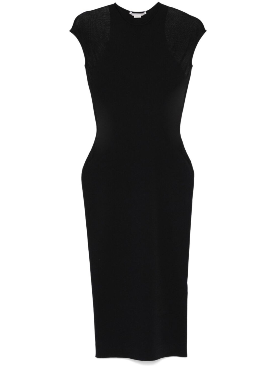 Stella McCartney платье миди Miracle, черный 
Stella McCartney платье миди Miracle, черный