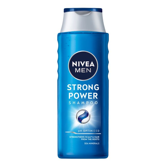 Сильный шампунь для волос Nivea Men, 400 мл
Сильный шампунь для волос Nivea Men, 400 мл