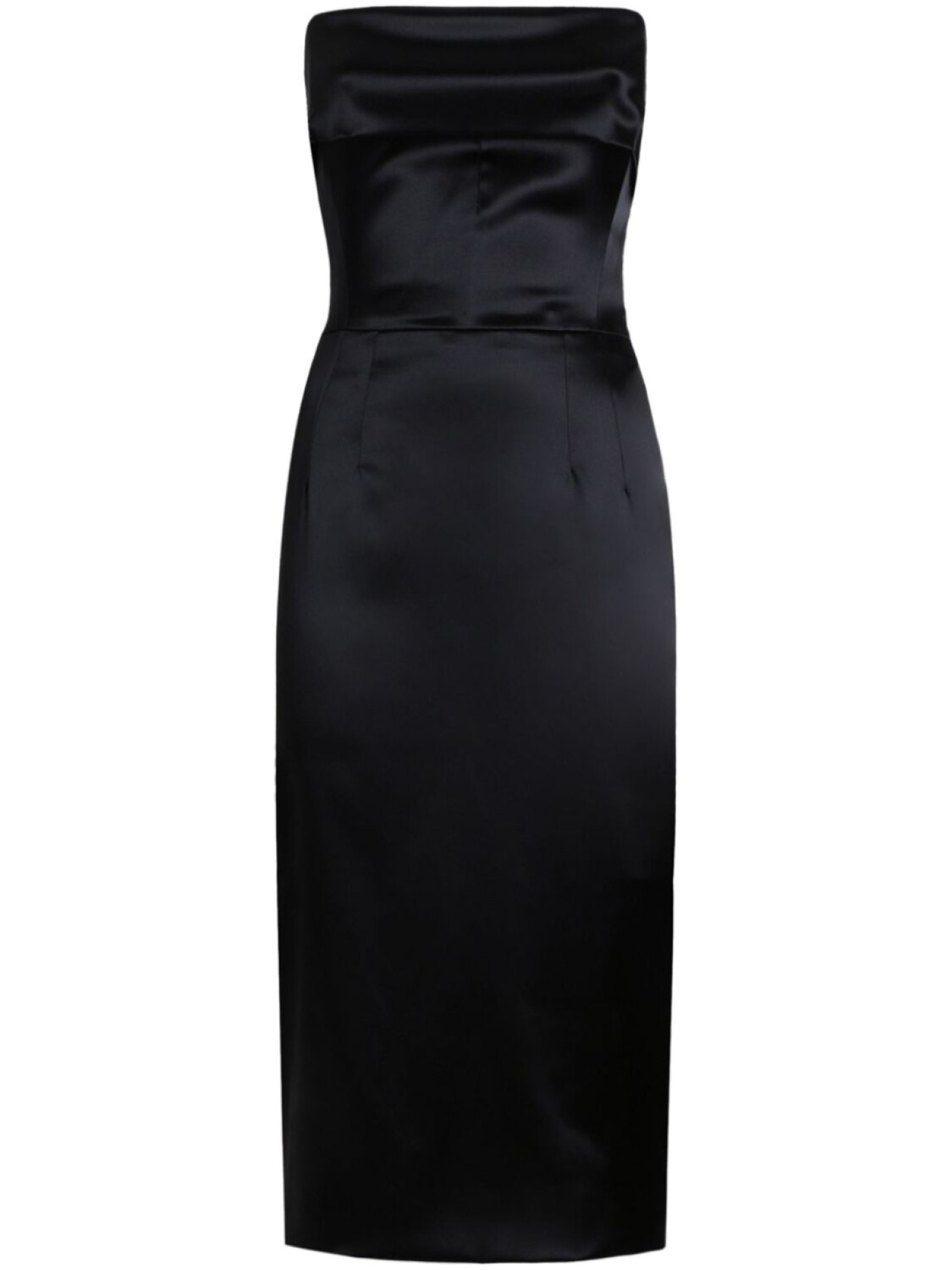 Платье миди с атласной отделкой Dolce & Gabbana, черный
Платье миди с атласной отделкой Dolce & Gabbana, черный