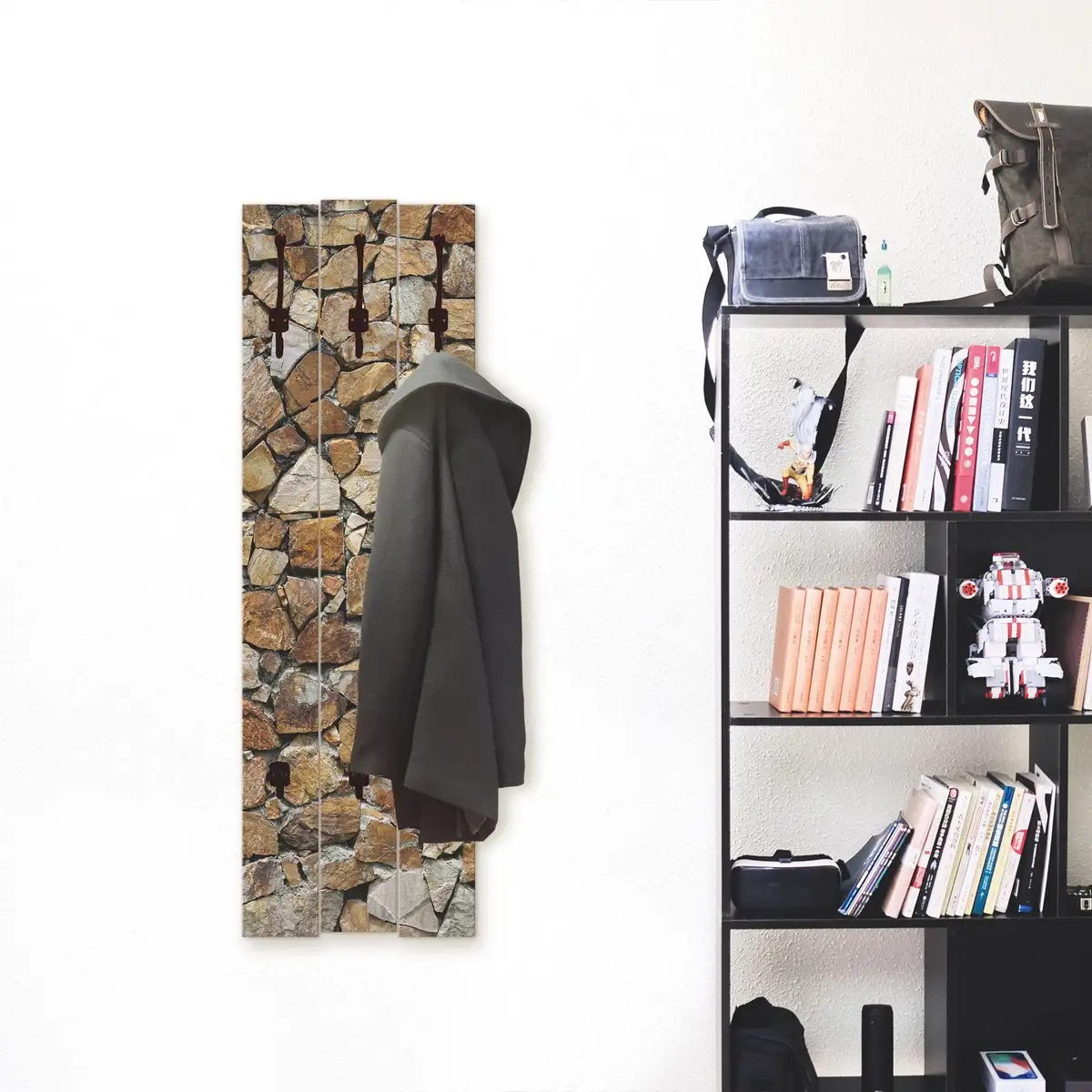 Вешалка для одежды Artland "Brown Stone Wall", в частично собранном виде 45х140х2,8 см, цвет naturfarben
Вешалка для одежды Artland "Brown Stone Wall", в частично собранном виде 45х140х2,8 см, цвет naturfarben