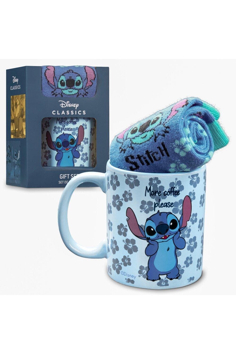 Подарочный набор Stitch: кружка и носки Disney, мультиколор
Подарочный набор Stitch: кружка и носки Disney, мультиколор