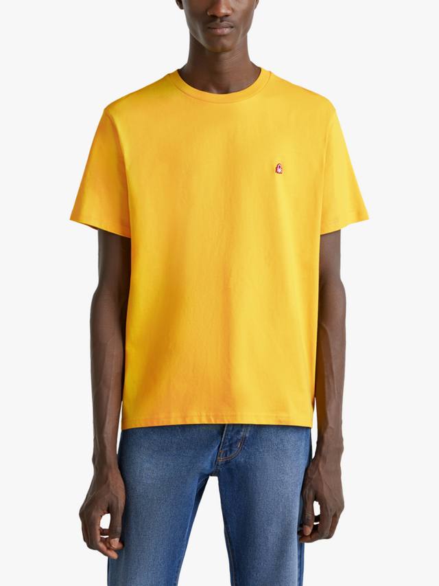 Хлопчатобумажная футболка с логотипом regular fit с коротким рукавом Benetton, золотой
Хлопчатобумажная футболка с логотипом regular fit с коротким рукавом Benetton, золотой