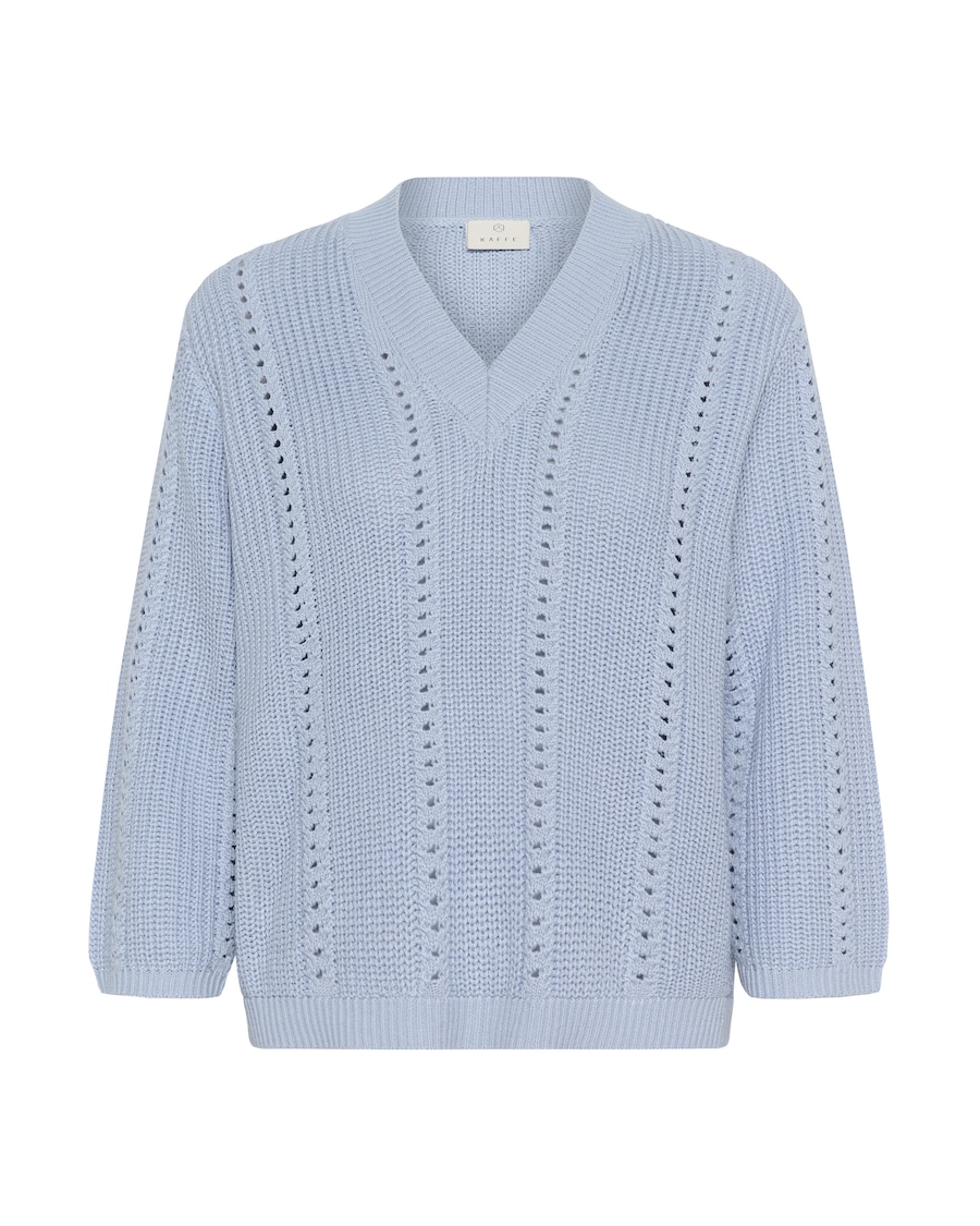 Свитер Kaffe Lorri, пыльно-синий
Свитер Kaffe Lorri, пыльно-синий