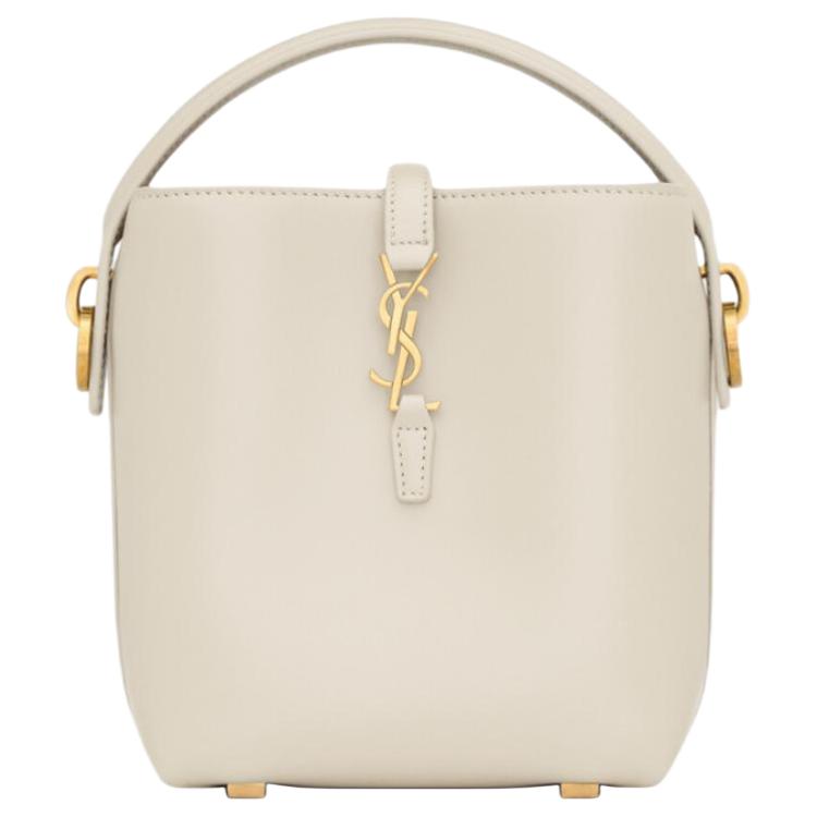SAINT LAURENT Миниатюрная кожаная женская сумка экрю
SAINT LAURENT Миниатюрная кожаная женская сумка экрю