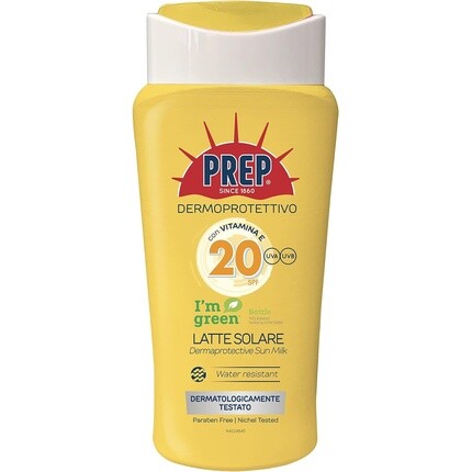 Солнцезащитный крем для тела средней защиты Spf20 200мл, Prep
Солнцезащитный крем для тела средней защиты Spf20 200мл, Prep