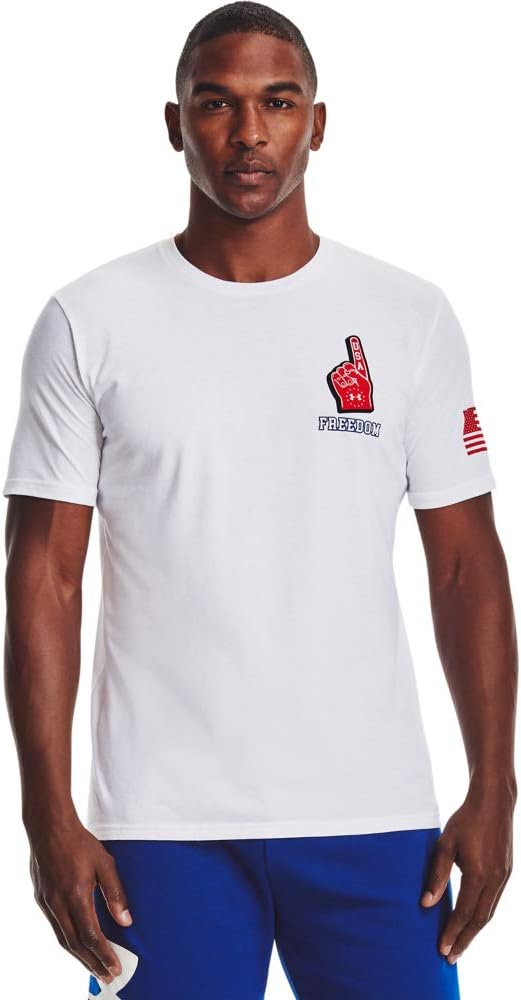 Мужская футболка с иллюстрациями Freedom Fun от Under Armour, White (100)/Red, Белый, Мужская футболка с иллюстрациями Freedom Fun от Under Armour, White (100)/Red
Мужская футболка с иллюстрациями Freedom Fun от Under Armour, White (100)/Red, Белый, Мужская футболка с иллюстрациями Freedom Fun от Under Armour, White (100)/Red