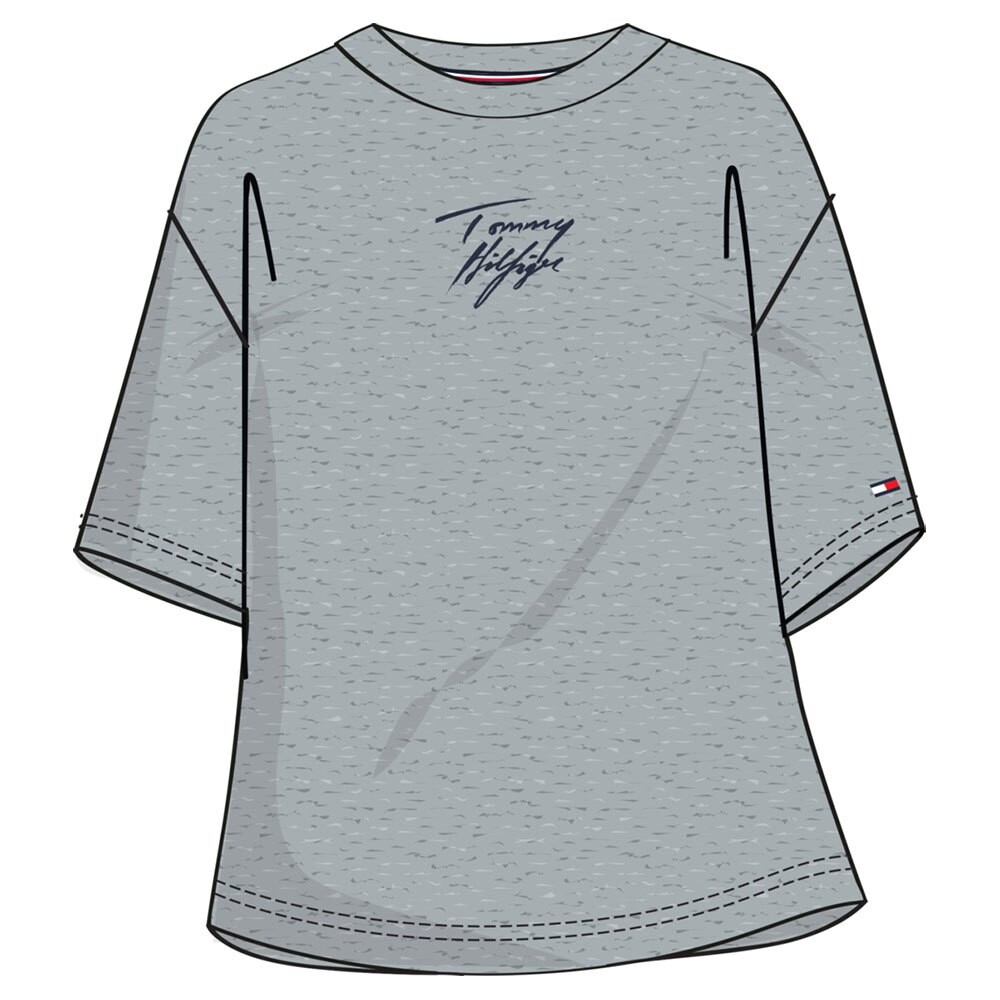 Базовый слой Tommy Hilfiger Logo Crew Neck, серый 
Базовый слой Tommy Hilfiger Logo Crew Neck, серый