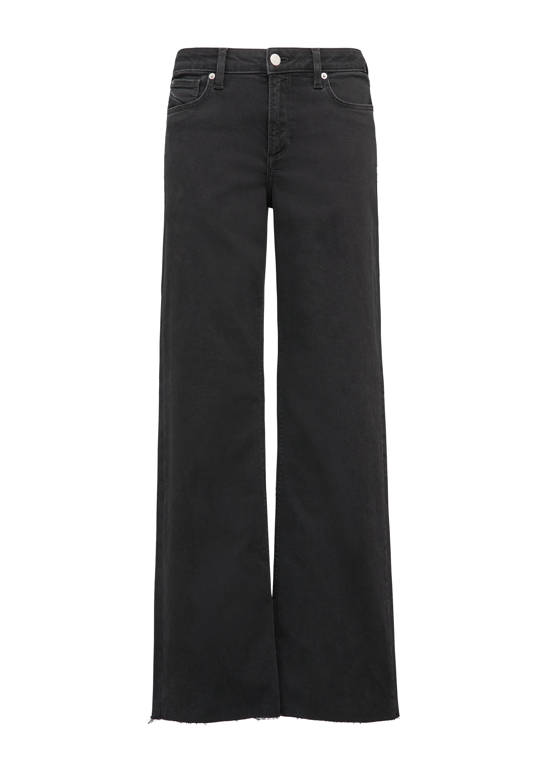 QS Джинсы Wide leg в черном цвете
QS Джинсы Wide leg в черном цвете