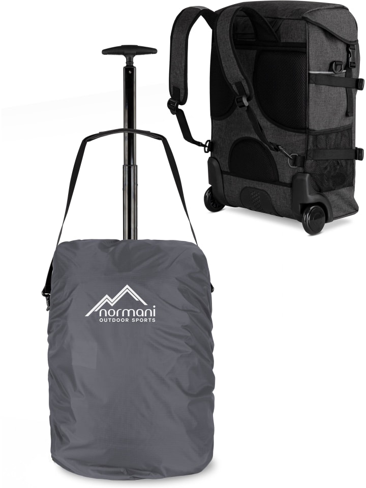 Рюкзак с функцией тележки 37 л и дождевиком в антрацитовом цвете normani
Рюкзак с функцией тележки 37 л и дождевиком в антрацитовом цвете normani